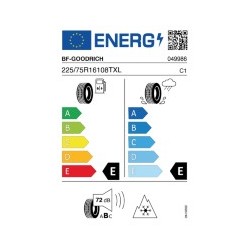 BF-GOODRICH: GOODRICH TR-TER 225/75 R16 108T XL