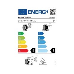 BF-GOODRICH: GOODRICH TR-TER 245/70 R16 111T XL