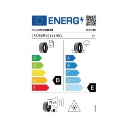 BF-GOODRICH: GOODRICH TR-TER 255/55 R19 111H XL