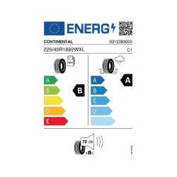 CONTINENTAL: CONTINEN ULT-CO 225/40 R18 92 W XL