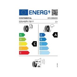 CONTINENTAL: CONTINEN ULT-CO 225/45 R17 91 Y