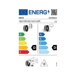 ONYX: ONYX NY-W387 185/75 R16 104/102R