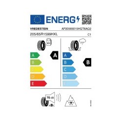 VREDESTEIN: VREDEST. QUATRAC 205/65 R15 99 H XL