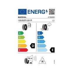 MARSHAL: MARSHAL KW31 195/65 R15 91 R