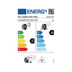 CST (CHENG SHIN TIRE): CST ACT1 215/60 R16 108/106T
