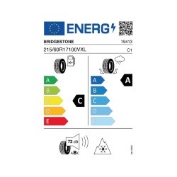 BRIDGESTONE: BRIDGEST A005-E 215/60 R17 100V XL