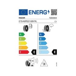 RADAR: RADAR A/T-5 275/40 R22 108V XL