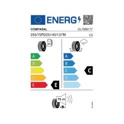 COMPASAL: COMPASAL CPS21 255/70R225 140/137M