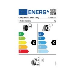 CST (CHENG SHIN TIRE): CST CL-02 125 R12 81 J TL